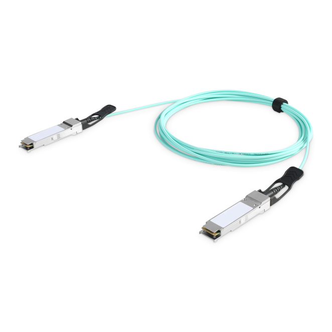 Digitus Cable AOC QSFP+ 10m 40G - 10 Metros de Alta Velocidad para Centros de Datos Digitus Cable AOC QSFP+ 10 m y 40 G modelo DN-81313. Diseño de alta velocidad ideal para centros de datos.