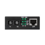 Convertidor de medios Digitus con Fast Ethernet RJ45 a SC, modelo DN-82021-1, ideal para conexiones rápidas y confiables.