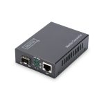 Convertidor de medios Digitus Gigabit RJ45 a SFP, SKU DN-82130, ideal para redes de alta velocidad