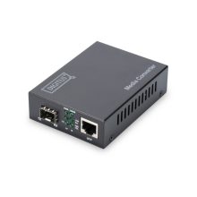 Convertidor de medios Digitus Gigabit RJ45 a SFP, SKU DN-82130, ideal para redes de alta velocidad