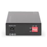 Digitus Convertidor de medios Gigabit PoE con puertos RJ45 y SC, monomodo y con PSE, SKU DN-82160