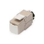 Juego de 24 unidades del módulo keystone apantallado Digitus CAT 6A con organizador de cables inteligente. SKU: DN-93617-24.