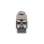Digitus Conector de Campo Cat. 8.I apantallado, conexión sin herramientas, SKU DN-93837. Ideal para instalaciones de red de alta velocidad.