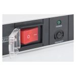 Imagen de la Regleta Digitus con perfil de aluminio, 7 tomas de tierra y enchufe de seguridad. SKU: DN-95403