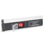 Digitus Regleta de enchufes con perfil de aluminio, protección contra sobrecarga, filtro de red integrado y 5 enchufes - SKU: DN-95433