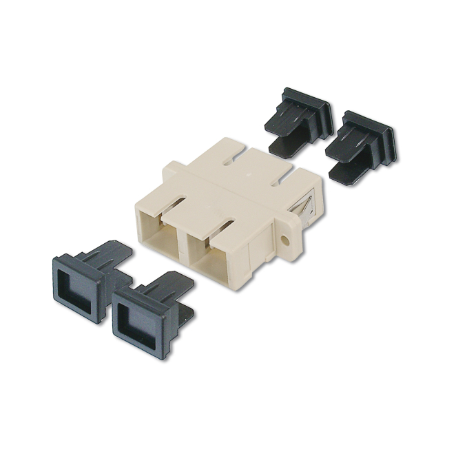 Digitus Acoplador SC/SC Multimodo, Alto Rendimiento Imagen del Digitus Acoplador SC/SC multimodo de alto rendimiento, con SKU DN-96004-1, ideal para conexiones de red.