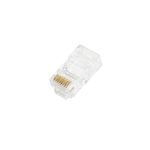 Conector RJ45 transparente de Digitus modelo X-ML-6U-EZ diseñado para una conexión de red confiable y rápida