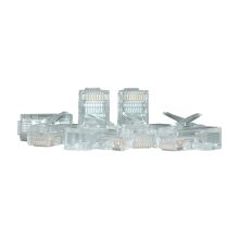 Conector RJ45 transparente Digitus X-ML-6U-IMP para cableado de redes, ideal para conexiones precisas y duraderas