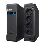 Imagen del Eaton 3P Ellipse UPS, un sistema de alimentación ininterrumpida con 0,7 kVA y 420 W, modelo SKU 3P700UD, incluye 4 salidas AC y es ideal para suministro eléctrico en espera o standby.