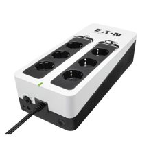 Sistema de alimentación ininterrumpida Eaton modelo 3S450D con capacidad de 0,45 kVA, potencia de 270 W, y 6 salidas AC SKU 3S450D
