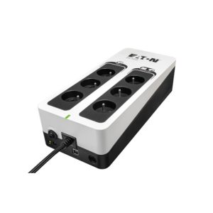 Sistema de Alimentación Ininterrumpida Eaton 3S550F 0,55 kVA 330 W con 6 salidas AC. SKU: 3S550F