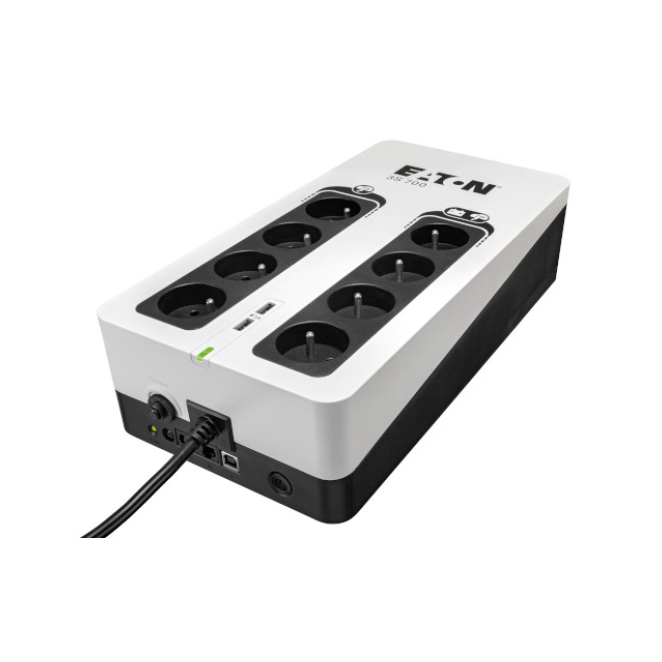 Eaton 3S700F sistema de alimentación ininterrumpida (UPS) En espera (Fuera de línea) o Standby (Offline) 0,7 kVA 420 W 8 salidas AC 1 UPS Eaton 3S700F sistema de alimentación ininterrumpida