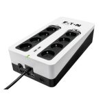 Sistema de Alimentación Ininterrumpida Eaton 3S850F, Standby, 0,85 kVA 510W, modelo SKU 3S850F, con 8 salidas AC. UPS confiable para mantener sus dispositivos electrónicos en funcionamiento.