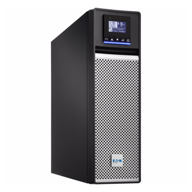 Eaton UPS Línea Interactiva 3 kVA 3000 W con 10 salidas AC Eaton 5PX3000IRT3UG2 UPS sistema de alimentación ininterrumpida línea interactiva de 3 kVA 3000 W con 10 salidas AC