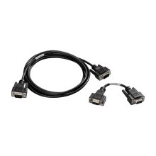 Cable de serie Eaton, modelo 66033, en color negro y con una longitud de 1,9 metros