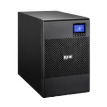 Eaton 9SX sistema de alimentación ininterrumpida (UPS) de 3 kVA y 2700 W, modelo 9SX3000I. Vista frontal con 9 salidas AC.