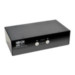 Interruptor KVM Tripp Lite B004-DPUA2-K Negro, USB Dual, SKU B004-DPUA2-K
