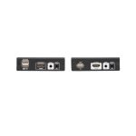 Extensor de consola KVM HDBaseT HDMI Tripp Lite B013-HU-4K con 2 puertos USB, resolución 4K a 30 Hz y alcance de 40 metros para 4K y 70 metros para 1080p