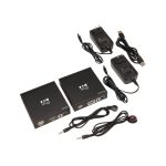 Extensor de consola KVM HDBaseT HDMI Tripp Lite B013-HU-4K con 2 puertos USB, resolución 4K a 30 Hz y alcance de 40 metros para 4K y 70 metros para 1080p