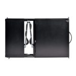 Consola de 1U para instalación en rack Tripp Lite B021-000-19-HD2 con pantalla LCD de 19 pulgadas, resolución 1920 x 1080, video DVI o VGA, categoría TAA