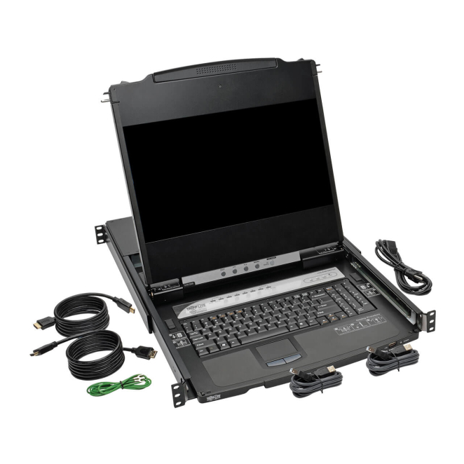 Tripp Lite B030-008-17-IP KVM HDMI de Consola NetDirector de 8 Puertos para Instalar en 1U de Rack, con LCD de 17″ y Acceso IP Remoto, Doble Riel 4 Tripp Lite B030-008-17-IP facilidad de uso y productividad