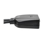 Cable KVM de 2 Puertos Tripp Lite B032-VU2 con conexión USB y VGA, ideal para compartir periféricos