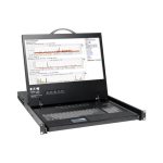 Tripp Lite B040-008-19 KVM de Consola Netcontroller de 8 Puertos de 1U para Rack con pantalla LCD de 19