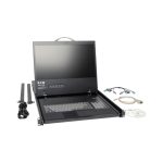 Tripp Lite B070-008-19 KVM de Consola Cat5 Netcommander de 8 Puertos para Rack con pantalla LCD de 19 pulgadas