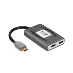 Divisor HDMI Tripp Lite B118-002-HDR-V2 de 2 puertos con soporte para 4K a 60 Hz, múltiples resoluciones, HDR y HDCP 2.2. SKU: B118-002-HDR-V2