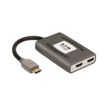 Divisor HDMI Tripp Lite B118-002-HDR-V2 de 2 puertos con soporte para 4K a 60 Hz, múltiples resoluciones, HDR y HDCP 2.2. SKU: B118-002-HDR-V2
