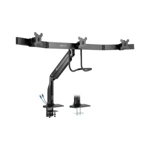 Tripp Lite soporte para monitor 81,3 cm (32 pulgadas), modelo DMPDT1732AM, color negro, ideal para escritorio