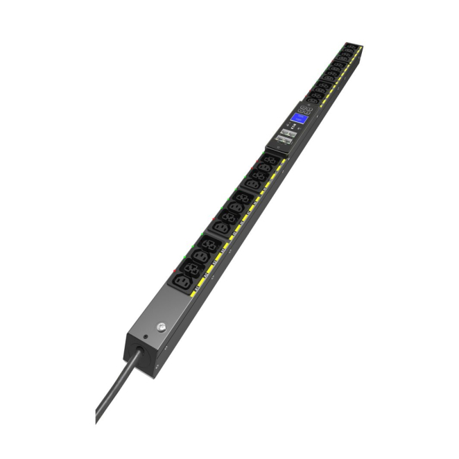 Eaton EVMAFC20A unidad de distribución de energía (PDU) 24 salidas AC 22.5U Negro 3 Eaton EVMAFC20A en uso en un centro de datos.