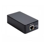 Imagen del cambiador de género Eaton GBCONV para cable LAN en color negro, diseñado para conexión de red de alta calidad y durabilidad.