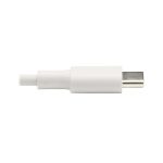 Tripp Lite M102-003-WH cable de sincronización y carga USB C a Lightning certificado MFi - USB 2.0, M/M, blanco, 0.91 m
