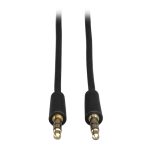 Tripp Lite P312-006 Cable de Audio Mini Estéreo de 3.5 mm para Micrófonos, Bocinas y Audífonos (M/M), 1.83 m [6 pies]