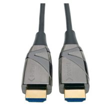 Tripp Lite P568-10M-FBR, un cable óptico activo de fibra HDMI de alta velocidad 4K x 2K HDR a 60 Hz, 4:4:4, color negro, de 10 metros de longitud