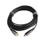 Tripp Lite P568-10M-FBR, un cable óptico activo de fibra HDMI de alta velocidad 4K x 2K HDR a 60 Hz, 4:4:4, color negro, de 10 metros de longitud