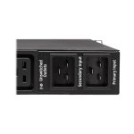 Tripp Lite PDUMH20HVATNET PDU Monofásico 3.8kW con switch de transferencia automática, 2 entradas C20 de 200-240V, 8 tomacorrientes C13 y 2 C19, 1U, SKU PDUMH20HVATNET