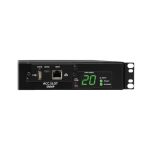 Tripp Lite PDUMH20HVATNET PDU Monofásico 3.8kW con switch de transferencia automática, 2 entradas C20 de 200-240V, 8 tomacorrientes C13 y 2 C19, 1U, SKU PDUMH20HVATNET