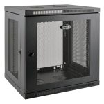 Gabinete Tripp Lite SRW12UDP Smartrack de 12U con diseño de bajo perfil y profundidad optimizada para instalación en pared