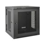 Gabinete Tripp Lite SRW12USDP SmartRack de 12U para UPS Profundos, para instalar en pared con respaldo abisagrado. SKU: SRW12USDP