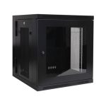 Gabinete Tripp Lite SRW12USG Smartrack 12U de bajo perfil con ajuste de profundidad, instalación en pared y ventana de acrílico transparente, SKU SRW12USG