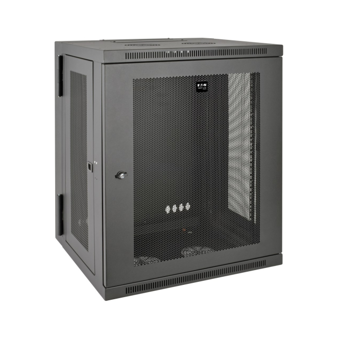 Tripp Lite Gabinete Smartrack 15U con ajuste de profundidad Gabinete Tripp Lite SRW15US Smartrack 15U de bajo perfil para instalación en pared, ajuste de profundidad y parte posterior abisagrada. SKU: SRW15US