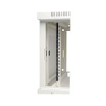Gabinete Tripp Lite SRW6UW Smartrack de 6U de bajo perfil con ajuste de profundidad para montaje en pared, color blanco