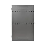 Gabinete Tripp Lite SRWF2U36 de 2U, bajo perfil, profundidad de switch, instalación vertical en pared, SKU SRWF2U36.