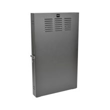 Gabinete Tripp Lite SRWF2U36 de 2U, bajo perfil, profundidad de switch, instalación vertical en pared, SKU SRWF2U36.