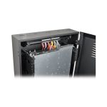 Gabinete Tripp Lite SRWF2U36 de 2U, bajo perfil, profundidad de switch, instalación vertical en pared, SKU SRWF2U36.