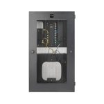 Gabinete para cableado estructurado Tripp Lite SRWF6UMOD de 3U, bajo perfil y profundidad de switch para instalación vertical con soportes de equipo ajustables. SKU: SRWF6UMOD.