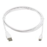 Tripp Lite U050AB-006-WH cable antibacteriano USB A a USB Micro B, USB 2.0, blanco, 1.83 metros, SKU U050AB-006-WH