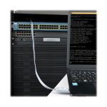 Cable Tripp Lite U209-006-RJ45-X de 1.83 metros en color gris, tipo rollover USB-A a RJ45 serial compatible con Cisco, velocidad 250 Kbps